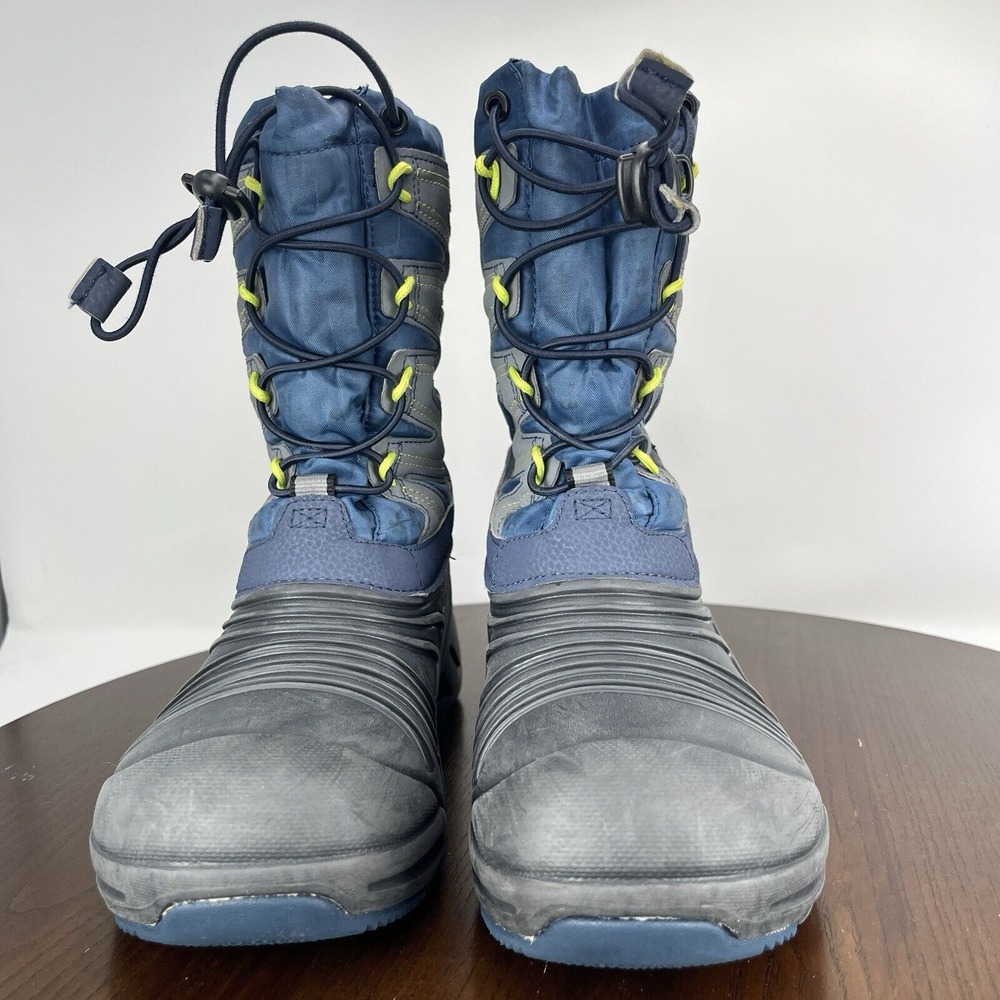 Merrell Quest Lite 3.0 Boots Big Kids 5M Blue Gray Waterproof Snow Shoe MK265031 - Picture 2 of 16